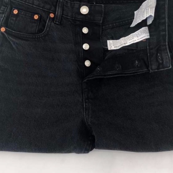 3. Zara High Rise Straight Leg Jeans - Picture 14 of 15